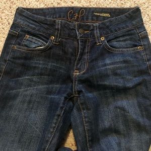 Dark Wash Bell Bottom Jeans